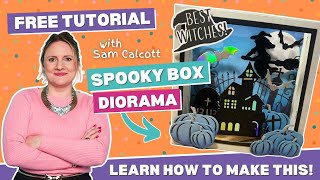 How To Make a Spooky Shadow Box Diorama Scene Card with Sam Calcott from Made To Surprise