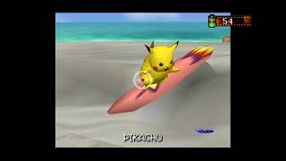 Surfing Pikachu - Pokemon Snap