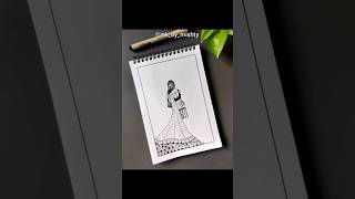 girl mandala art | girl mandala drawing | girl mandala | shorts | YouTube shorts