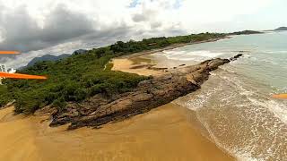 Vôo FPV com F450 na Praia da Cerca