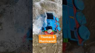 Thomas Fights Hurricane!! #thomasandfriends #train #hurricane