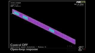 Simulation of Active Vibration Control in ANSYS