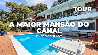 MANSÃO CINEMATOGRÁFICA DE R$23.000.000 |Casa à venda em São Conrado | Azuza Imóveis