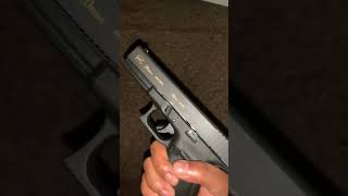 Gold Glock 20 10mi #gold #goldgun #like #subscribe #golck #10mm