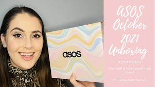 ASOS OCTOBER 2021 UNBOXING