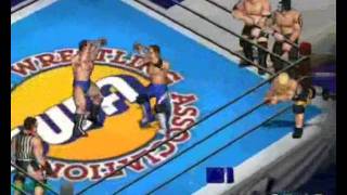 Lou Thezs & Karl Gotch & Sasaki & Lynn vs Samoa Joe & Sugiura & Vampiro & Styles (Part 2/2)