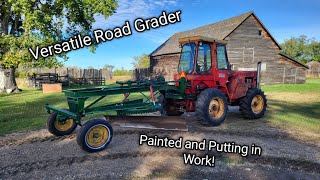 Versatile Road Grader...the Finished Machine