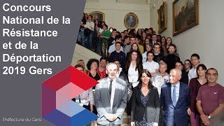 Concours National de la Résistance et de la Déportation 2019 - Gers