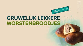 KETOGEEN WORSTENBROODJES // Koolhydraatarme worstenbroodjes // Kijk uit, gruwelijk lekker