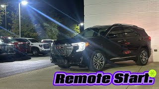 How to Remote Start on Your Terrain