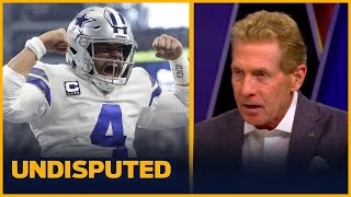 UNDISPUTED - Cowboys crush Colts 54-10 to improve to 9-3 | Skip Bayless "not impressed"