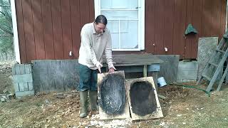 Cleaning and Final Preparation of the Trough for Drying