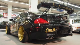 BMW M6 E63 2005 Tuning, 5.0 540ps, Airforce, MB Design Twoface R20, Wide-Body-Kit