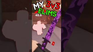 MY 3V3 ELIMS! ROBLOX RIVALS! #roblox #rivals #youtubecreatorcommunity #robloxshorts