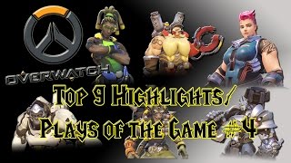 Overwatch - Top 9 Highlights/ Plays of the Game (Potg) #4