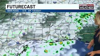 Some isolated showers to start Tuesday