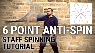 6 Point Anti-Spin Tutorial (Hexcuspid / Double Triquetra)