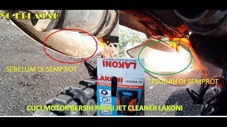 test semprotan jet cleaner lakoni laguna 70