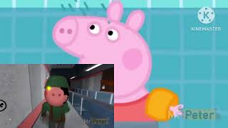 Multimix Roblox Piggy and Peppa Pig Mashup @mrpetervideo