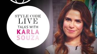 Amazon Style Code Live Talks With // Actress Karla Souza