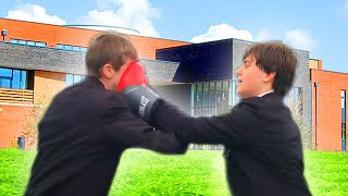 BOXING MATCH AT SCHOOL