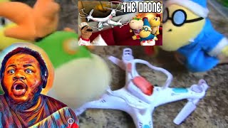 SML Short: The Drone (REACTION) #sml #bowserjunior #jeffy #drone 😂🚁