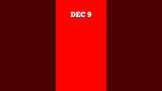 [December 9, 2023] 16 Days before Christmas 2023