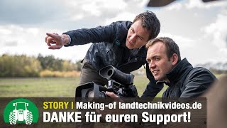 DANKE für eure Unterstützung | Making-of landtechnikvideos.de | Neue Website | Farmworld.tv