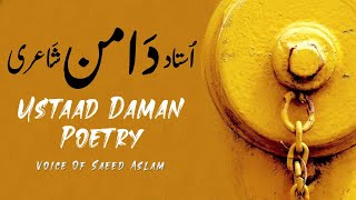 Ustaad Daman Shayari voice saeed aslam Punjabi Shayari Whatsapp Status | poetry status