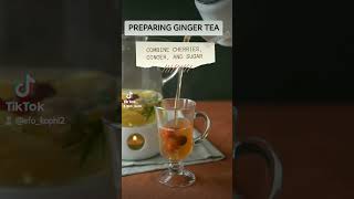 Preparing Ginger Tea.. #viralshorts  #reels #viralvideo