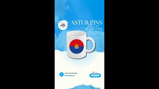 Astur pins - Tazas blancas de café ¡Colecciónalas todas!