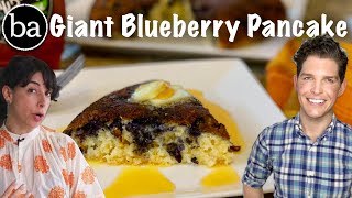 How to Make Carla's Giant Blueberry Pancake: Bon Appétit Test #39