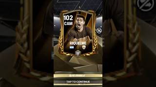 Packed 102 OVR CM Riquelme in fcmobile #fc24 #fcmobile #shorts #football