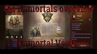 Diablo Immortal Eternal Crown and immortal Vault Guide🎮