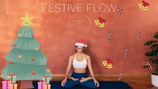 FULL Vinyasa Flow Class // Playful Festive Flow