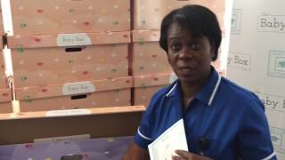 Baby Boxes given to new mothers at Whittington hospital