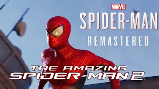 Marvel's Spider-Man PC - *Andrew Garfield* The Amazing Spider-Man 2 Suit FREE ROAM GAMEPLAY!  [MOD]