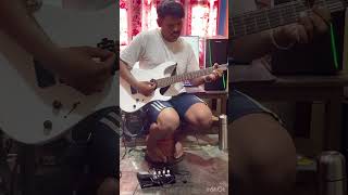 Aaj ki Raat Guitar solo cover #short #shorts #viralvideo