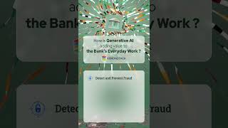 Generative AI in bank's everyday work