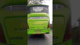 bus puspa jaya lampung badung  menuju pulau jawa#shorts#bus#buslover#puspajaya#viral