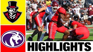 Austin Peay vs North Alabama Highlights | College Football Week 10 | 2022 College Football