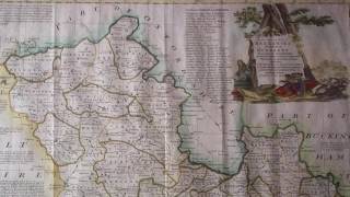 English County Maps by Thomas Kitchin c1795 Rare Maps Review Episode 8