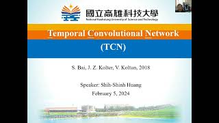 quarter CNN: Temporal Convolution Networks (TCN)