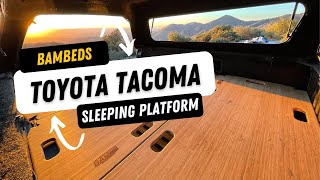 Toyota Tacoma BamBeds Sleeping Platform Removal in 40s