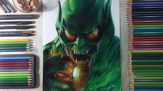 Drawing Green Goblin (Spider-Man: No Way Home) | Fame Art