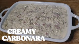 MY CREAMY CARBONARA FILIPINO STYLE | Chesca Special Treats