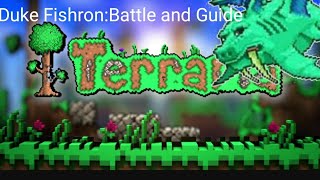 Duke Fishron:Battle and Guide||Terraria Bosses #1