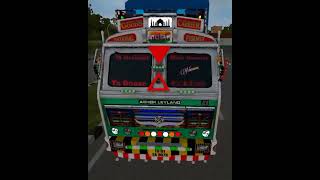 Bussid Ashok Leyland truck driving game play|| Short 💯💥💥🥰😁🥰