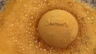 Lush Golden Slumbers Bath Bomb Demo