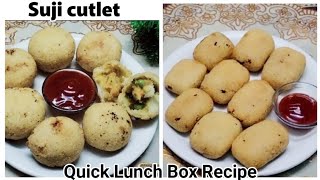 Rava Cutlets Recipe | Suji Cutlet | Rava Cutlets | Aloo Patties | Cook with Sumi's